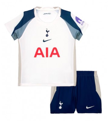 Tottenham Hotspur Hjemmebanetrøje Børn 2025-26 Kortærmet (+ Korte bukser)